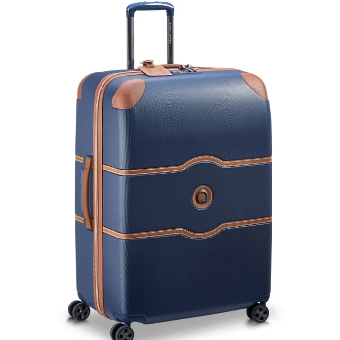 Delsey Chatelet Air 2.0 4 Wheel Large Trolley 76 navy blue