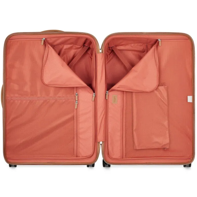 Delsey Chatelet Air 2.0 4 Wheel Large Trolley 82 brown