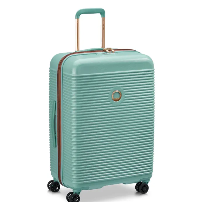 Delsey Freestyle 4 Wheel Trolley 67 pistache