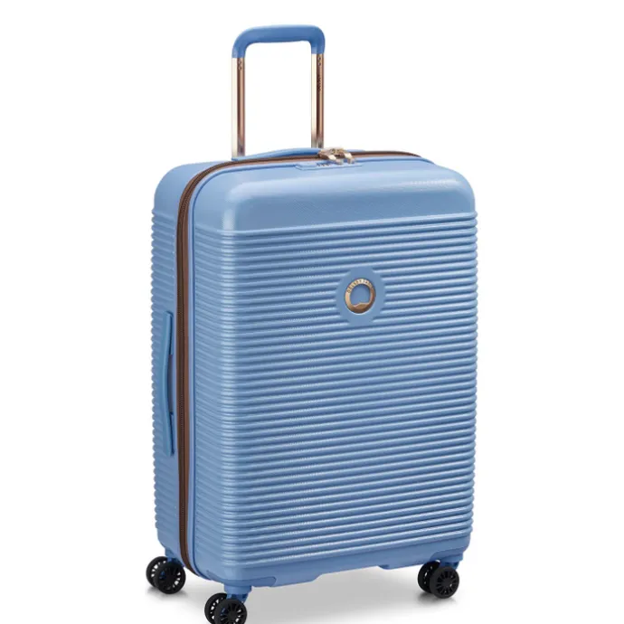 Delsey Freestyle 4 Wheel Trolley 67 himmelblau