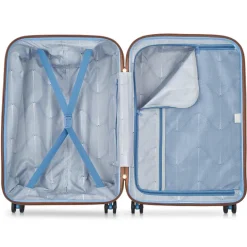 Delsey Freestyle 4 Wheel Trolley 67 himmelblau