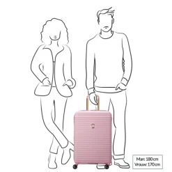 Delsey Freestyle 4 Wheel Trolley 67 paonie