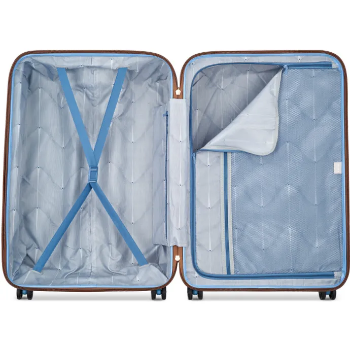 Delsey Freestyle 4 Wheel Trolley 76 himmelblau