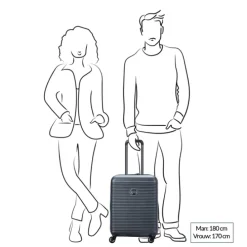 Delsey Freestyle Cabin Trolley 55/40 himmelblau
