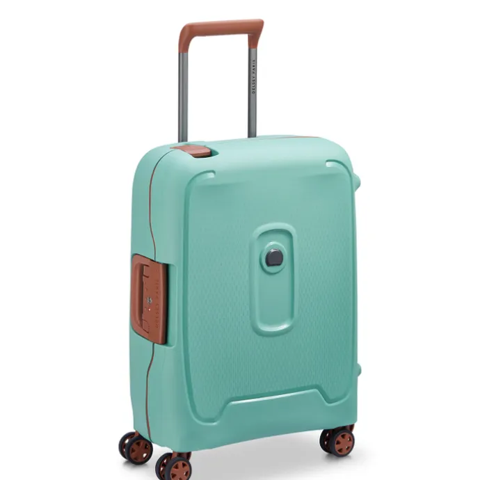 Delsey Moncey 4 Wheel Slim Cabin Trolley 55 almond