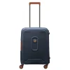 Delsey Moncey 4 Wheel Slim Cabin Trolley 55 cm ink blue