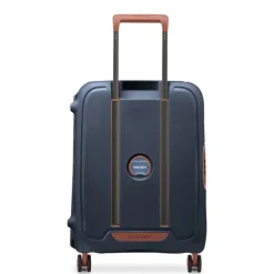 Delsey Moncey 4 Wheel Slim Cabin Trolley 55 cm ink blue
