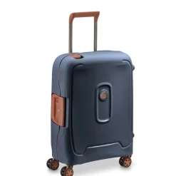 Delsey Moncey 4 Wheel Slim Cabin Trolley 55 cm ink blue
