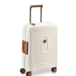 Delsey Moncey 4 Wheel Slim Cabin Trolley 55/40 angora white