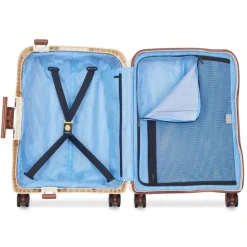 Delsey Moncey 4 Wheel Slim Cabin Trolley 55/40 angora white