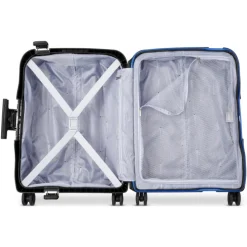Delsey Moncey 4 Wheel Slim Cabin Trolley 55 cm black