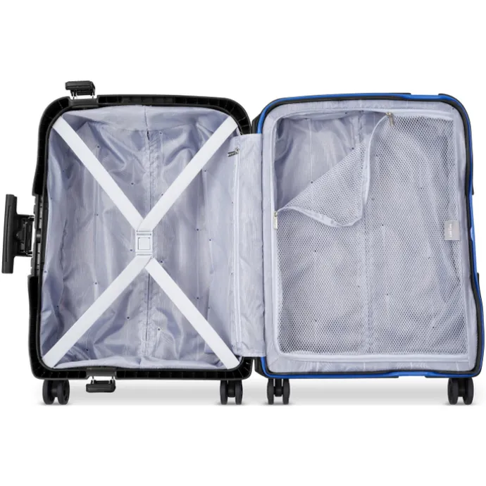 Delsey Moncey 4 Wheel Slim Cabin Trolley 55 cm black