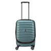 Delsey Shadow 5.0 Cabin Trolley Front Pocket 55 Expandable green