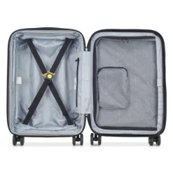 Delsey Shadow 5.0 Cabin Trolley Front Pocket 55 Expandable green