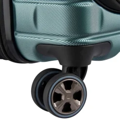 Delsey Shadow 5.0 Cabin Trolley Front Pocket 55 Expandable green