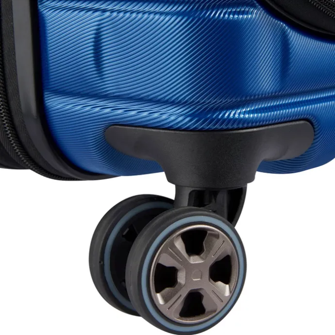 Delsey Shadow 5.0 Cabin Trolley Front Pocket 55 Expandable blue