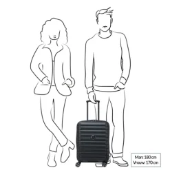 Delsey Shadow 5.0 Cabin Trolley 55/40 black