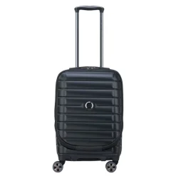 Delsey Shadow 5.0 Cabin Trolley Front Pocket 55 Expandable black