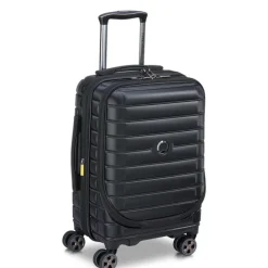 Delsey Shadow 5.0 Cabin Trolley Front Pocket 55 Expandable black