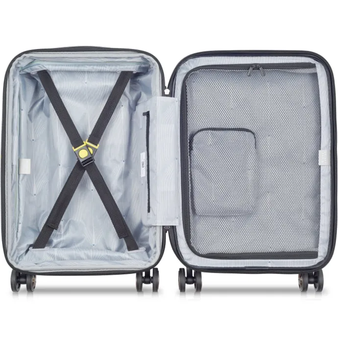 Delsey Shadow 5.0 Cabin Trolley Front Pocket 55 Expandable black