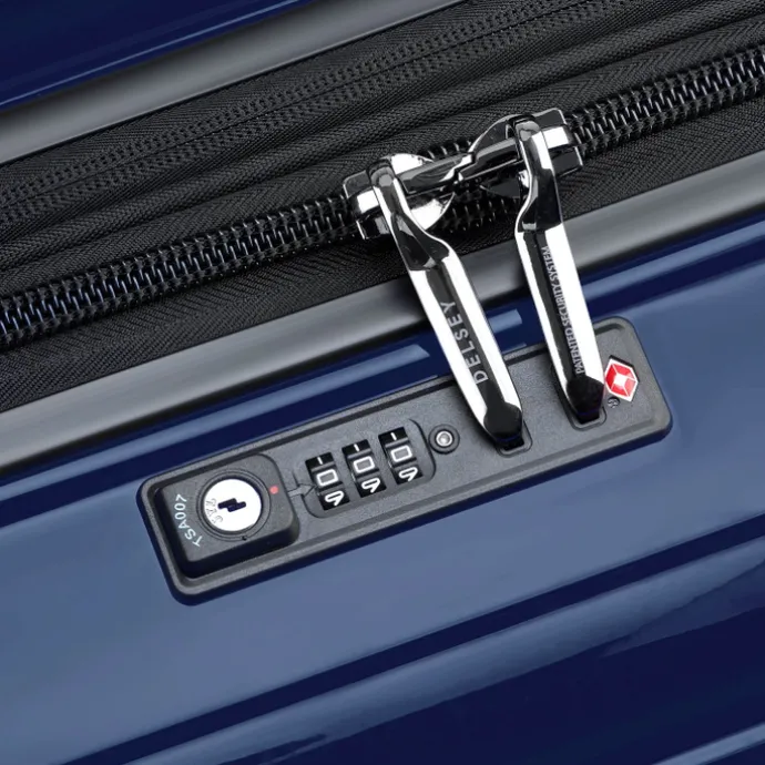 Delsey Shadow 5.0 Trolley 75 Expandable blue