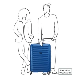 Delsey Shadow 5.0 Trolley 82 Expandable blue