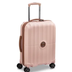 Delsey St Tropez 4 Double Wheels Slim Cabin Trolley 55 pink
