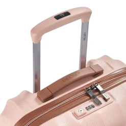 Delsey St Tropez 4 Double Wheels Slim Cabin Trolley 55 pink