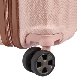 Delsey St Tropez 4 Double Wheels Slim Cabin Trolley 55 pink