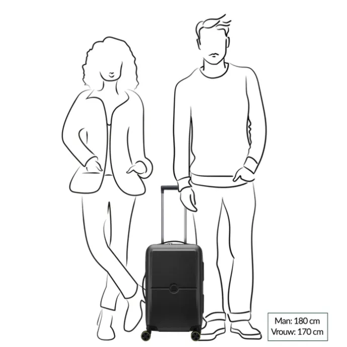 Delsey Turenne 2.0 Cabin Trolley S 55/35 dark blue
