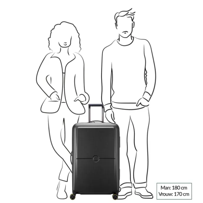 Delsey Turenne 2.0 Trolley L dark green