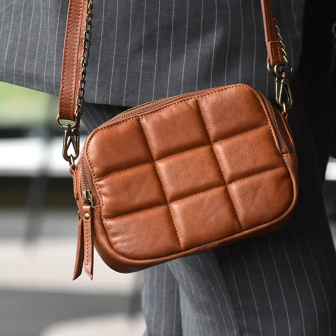 DIMAGINI Isla Padded Camerabag cognac