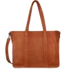 DIMAGINI Lana Croco Workbag 15.6" cognac