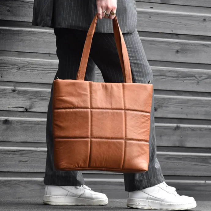 DIMAGINI Lume Padded Workbag 14" cognac