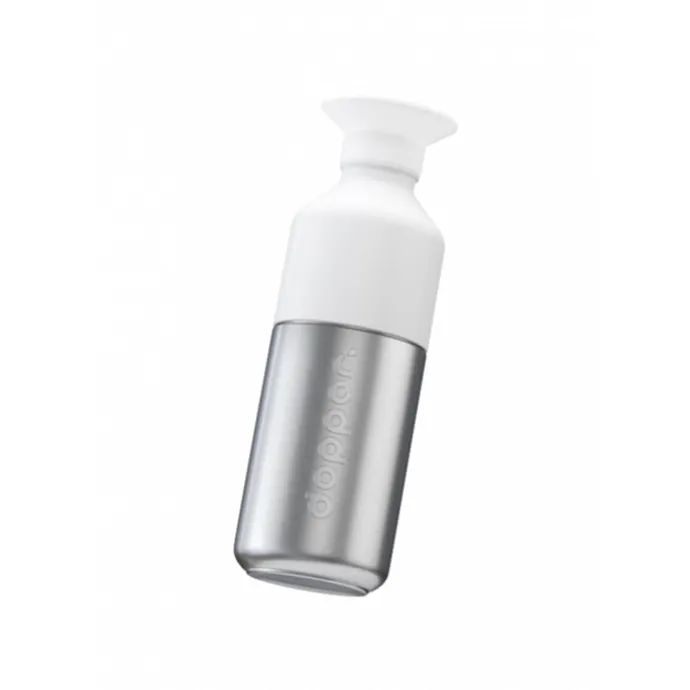 Dopper Steel Drinkfles 350 ml silver