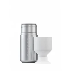 Dopper Steel Drinkfles 350 ml silver