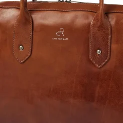 dR Amsterdam Apex Werktas cognac