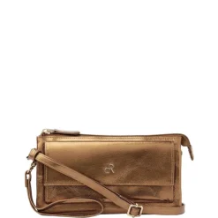 dR Amsterdam Metallics Shoulderbag - Clutch I gold