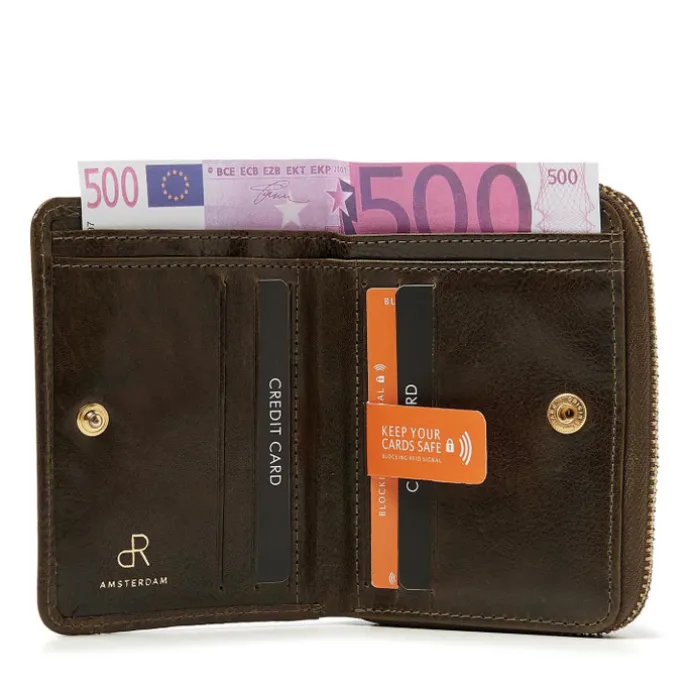 dR Amsterdam Milan Ladies Wallet 28184 green