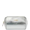 dR Amsterdam Mint Make-Up Bag silver