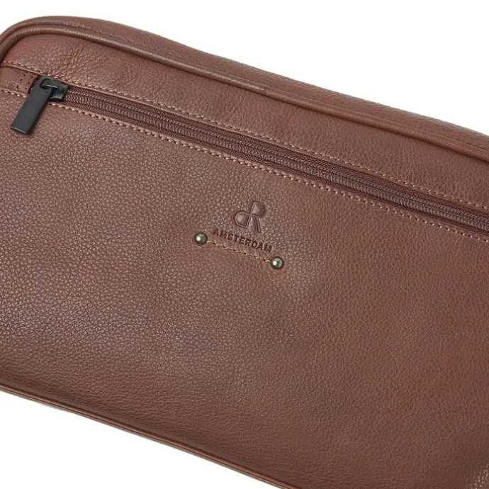 dR Amsterdam Solace Toiletbag brown