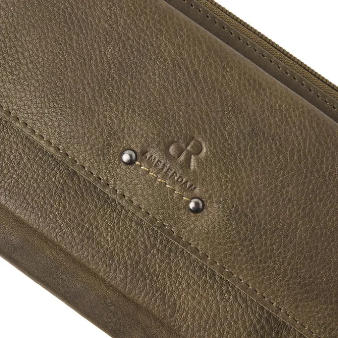 dR Amsterdam Tampa Schoudertas / Clutch olive