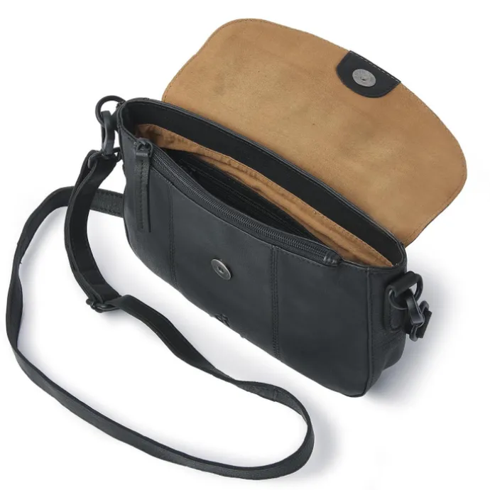 dR Amsterdam Tampa Schoudertas VI black