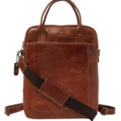 dR Amsterdam Traverse Backpack cognac