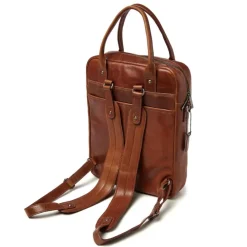 dR Amsterdam Traverse Backpack cognac