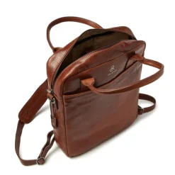 dR Amsterdam Traverse Backpack cognac