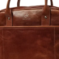 dR Amsterdam Traverse Backpack cognac