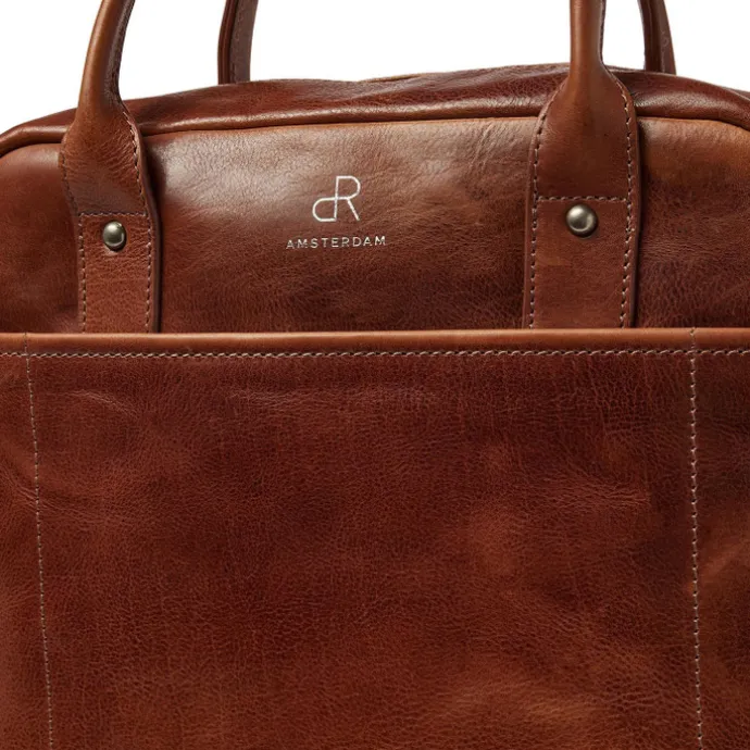 dR Amsterdam Traverse Backpack cognac