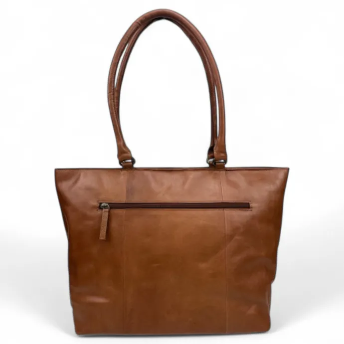 DSTRCT Alba Chique Laptop Workingbag 15.6" cognac