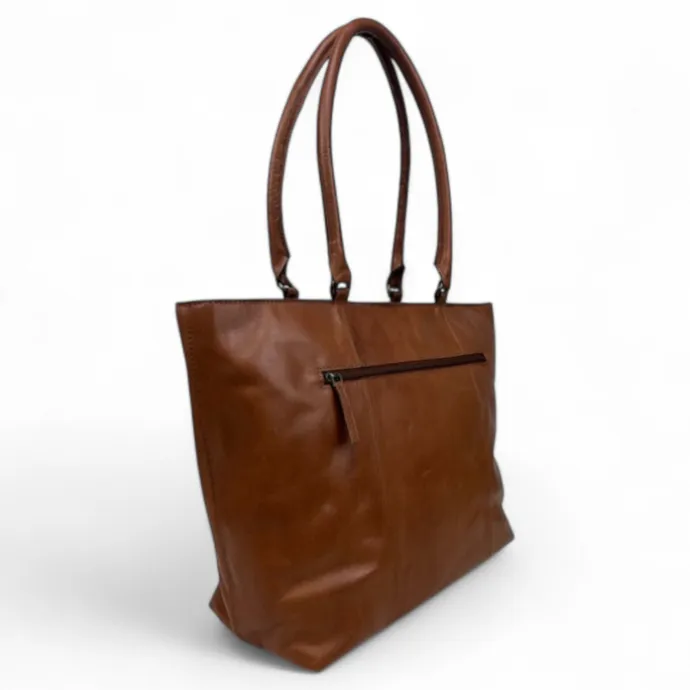 DSTRCT Alba Chique Laptop Workingbag 15.6" cognac